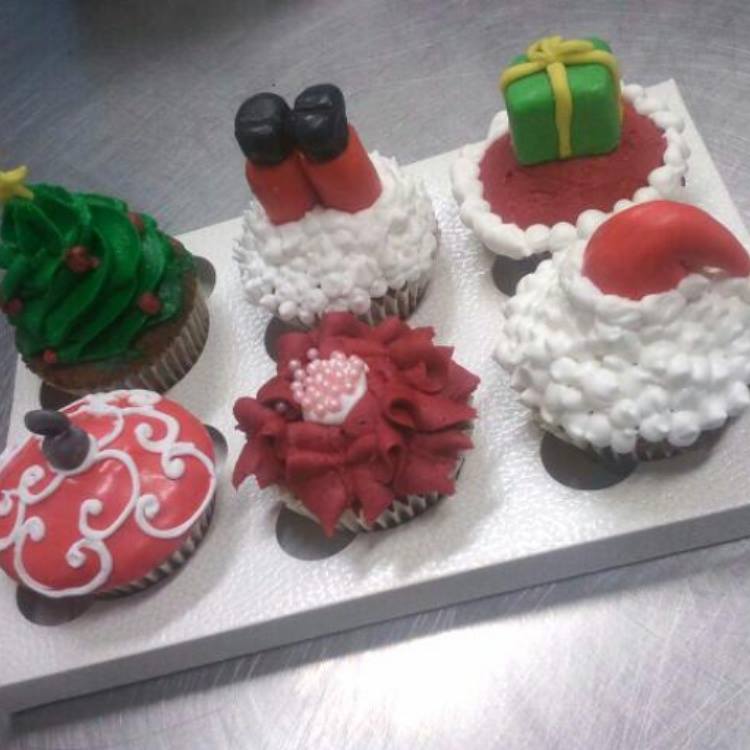 Cupcakes di Natale